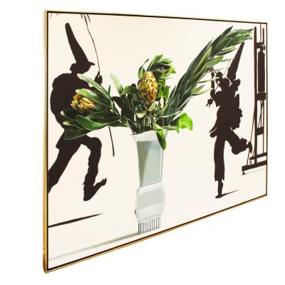 Ben Schonzeit Ben Schonzeit Two Protea Large Acrylic On Canvas 1989 signed 