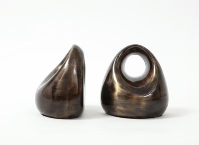 Ben Seibel Ben Seibel Antiqued Bronze Stirrup Bookends