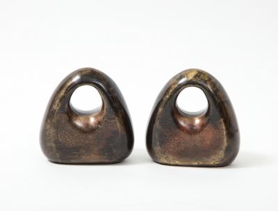 Ben Seibel Ben Seibel Antiqued Bronze Stirrup Bookends