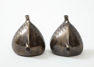 Ben Seibel Ben Seibel Bronzed Fish Bookends