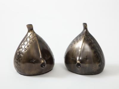 Ben Seibel Ben Seibel Bronzed Fish Bookends