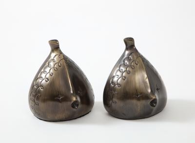 Ben Seibel Ben Seibel Bronzed Fish Bookends