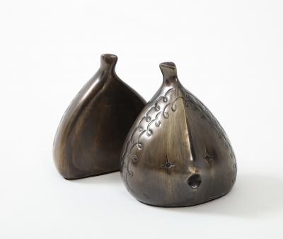 Ben Seibel Ben Seibel Bronzed Fish Bookends