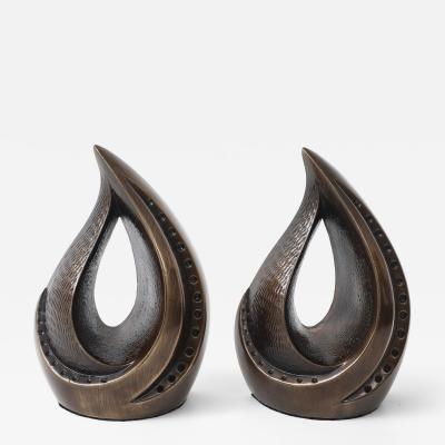 Ben Seibel Ben Seibel Brutalist Tear Drop Bookends