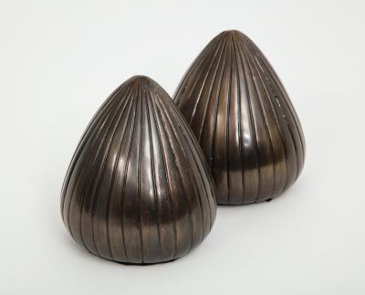 Ben Seibel Ben Seibel Gunmetal Bronze Orb Bookends