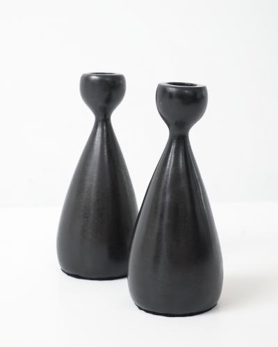 Ben Seibel Ben Seibel Modernist Bronze Candlesticks