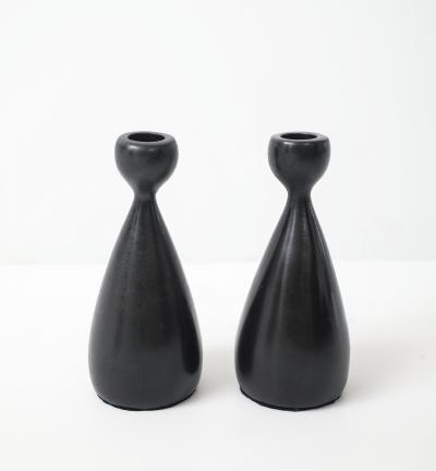 Ben Seibel Ben Seibel Modernist Bronze Candlesticks