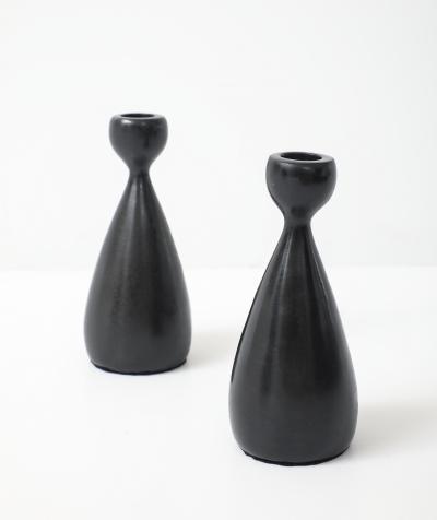 Ben Seibel Ben Seibel Modernist Bronze Candlesticks
