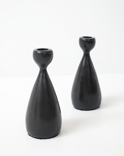 Ben Seibel Ben Seibel Modernist Bronze Candlesticks