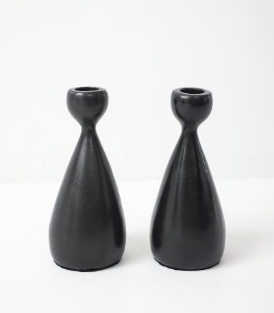 Ben Seibel Ben Seibel Modernist Bronze Candlesticks