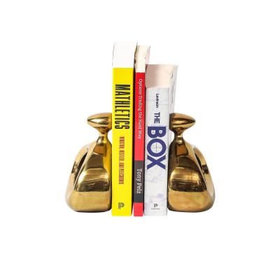 Ben Seibel Ben Seibel Stirrup Bookends Brass Jenfred Ware Raymor Signed