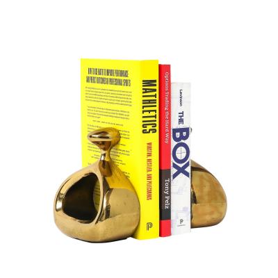 Ben Seibel Ben Seibel Stirrup Bookends Brass Jenfred Ware Raymor Signed