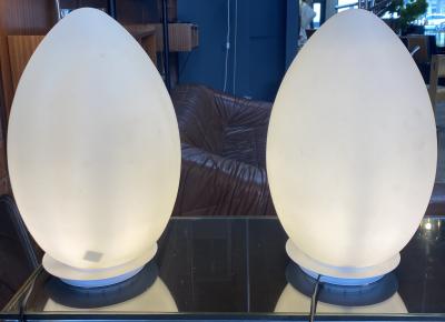 Ben Swildens Ben Swildens Uovo or Egg Table Lamps for Fontana Arte