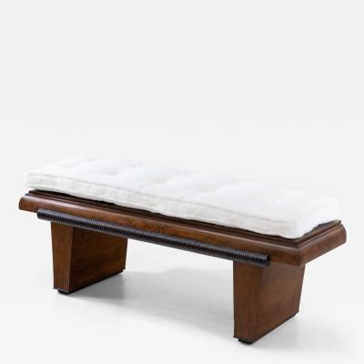 Bench attributed to Paolo Buffa Italy 1940s