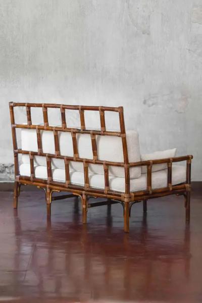 Bench with high backrest Edizioni Molto