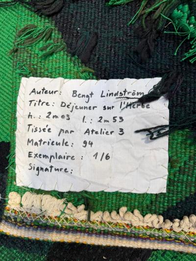 Bengt Lindstrom D jeuner sur lHerbe