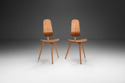 Bengt Ruda Pair of Grill Chairs by Bengt Ruda for Ikea Sweden 1958