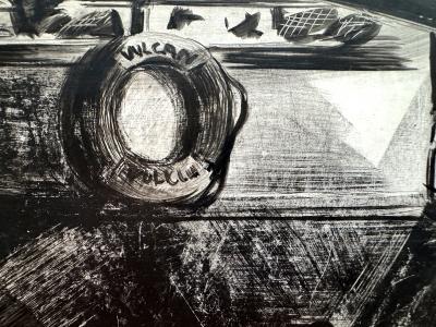 Benjamin Albert Stahl Classic Car Lincoln Nash Illustration Automobilia Timeless Aesthetic