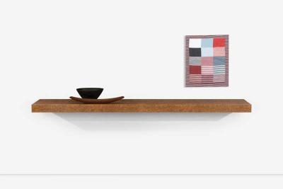 Benjamin Baldwin Benjamin Baldwin Custom Wall Mounted Console in Burled Elm