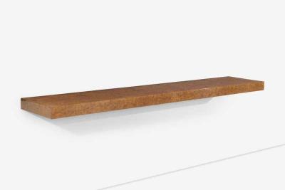 Benjamin Baldwin Benjamin Baldwin Custom Wall Mounted Console in Burled Elm