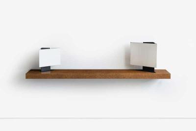 Benjamin Baldwin Benjamin Baldwin Custom Wall Mounted Console in Burled Elm