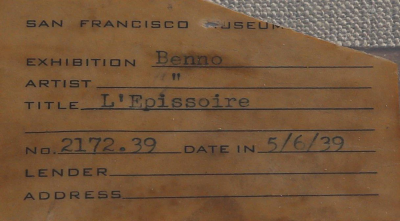 Benjamin Benno L Episoir