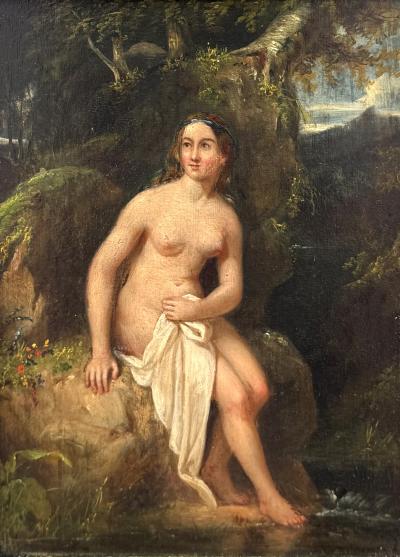 Benjamin Jean Joseph Constant The Female Bather 
