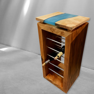 Benjamin McLaughlin English Willow Wine Rack