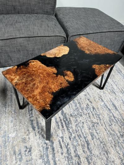 Benjamin McLaughlin Floating Burl side table