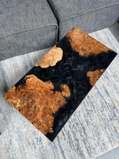 Benjamin McLaughlin Floating Burl side table