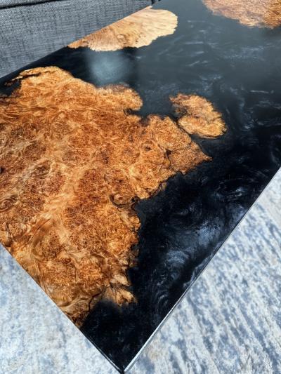 Benjamin McLaughlin Floating Burl side table