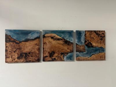Benjamin McLaughlin Inside Passage Triptych