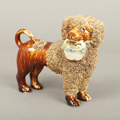 Bennington Standing Poodle with Basket