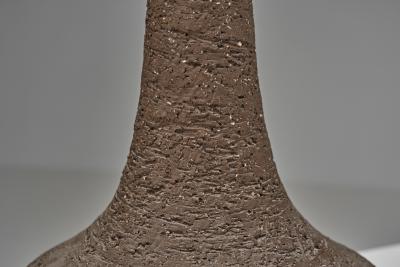 Benny Bartholdy Pedersen Stoneware Table Lamp with Decorations for Bartholdy Keramik Denmark ca 1960s