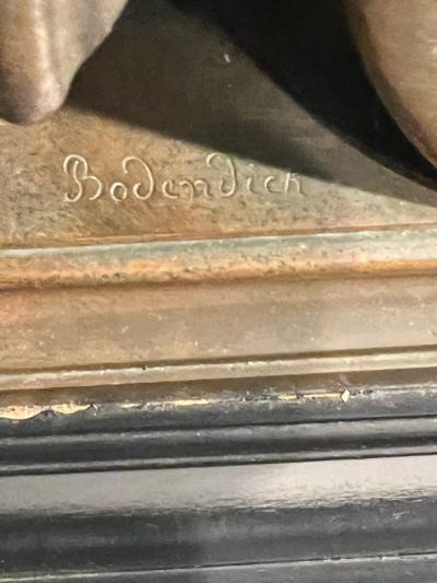 Benoit Bodendick 19TH CENTURY BRONZE OF CLASSICAL LOVERS BY BENOIT BODENDICK