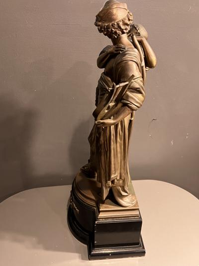 Benoit Bodendick 19TH CENTURY BRONZE OF CLASSICAL LOVERS BY BENOIT BODENDICK