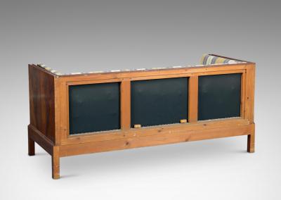 Bent Helweg M ller Art Deco Settee in Mohogany by Bent Helweg M ller