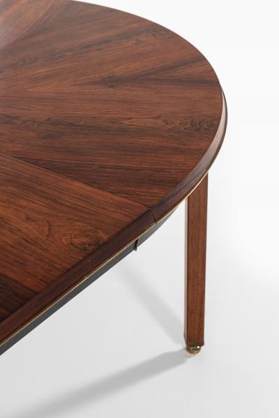 Bent Helweg M ller Dining Table Produced by Cabinetmaker Jacob Kj r