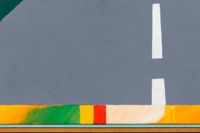 Bent Karl Jacobsen Vestvendt Billede Painting by Bent Karl Jacobsen