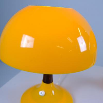 Bent Karlby A Pair of Space Age Table Lamps by Bent Karlby for Ask Belysning Denmark 1970s