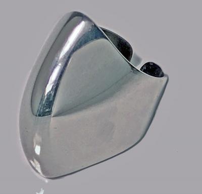 Bent Knudsen Bent Knudsen Danish Sterling Abstract Ring Mid 20th Century