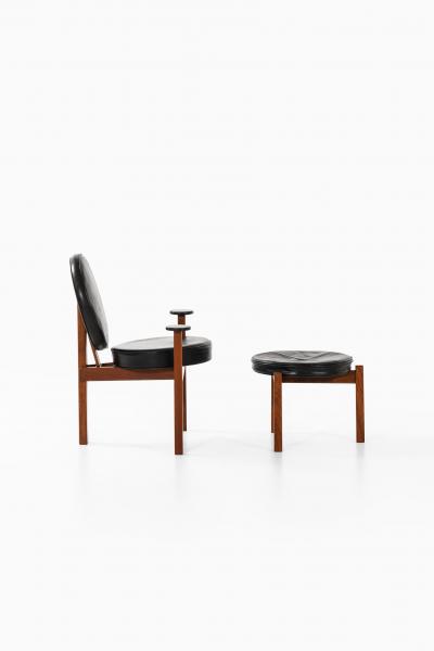 Bent M ller Jepsen Easy Chair with Stool Produced by Sitamo M bler