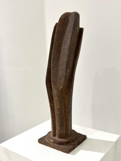 Bent S rensen Cast Iron Sculpture by Bent S rensen