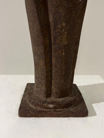 Bent S rensen Cast Iron Sculpture by Bent S rensen