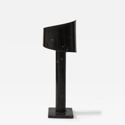 Bent Steel Table Lamp France c 1940