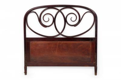 Bentwood Mahogany Twin Bed