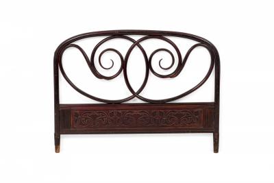 Bentwood Mahogany Twin Bed