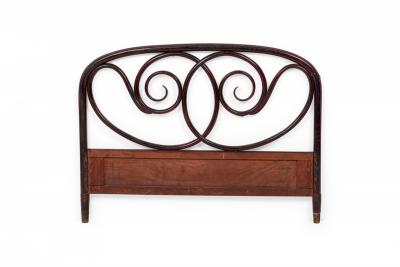 Bentwood Mahogany Twin Bed