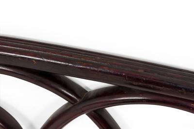 Bentwood Mahogany Twin Bed