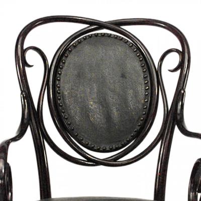 Bentwood Scroll Arm Chair